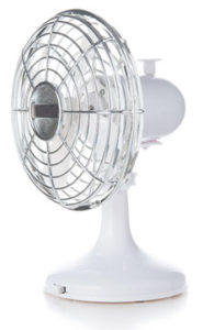 Description du ventilateur sur socle.