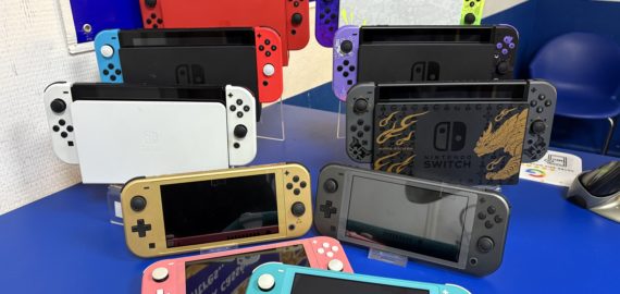 Découvrez toutes nos consoles Nintendo Switch !